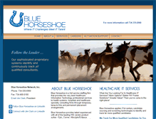 Tablet Screenshot of bluehorseshoe-hit.com